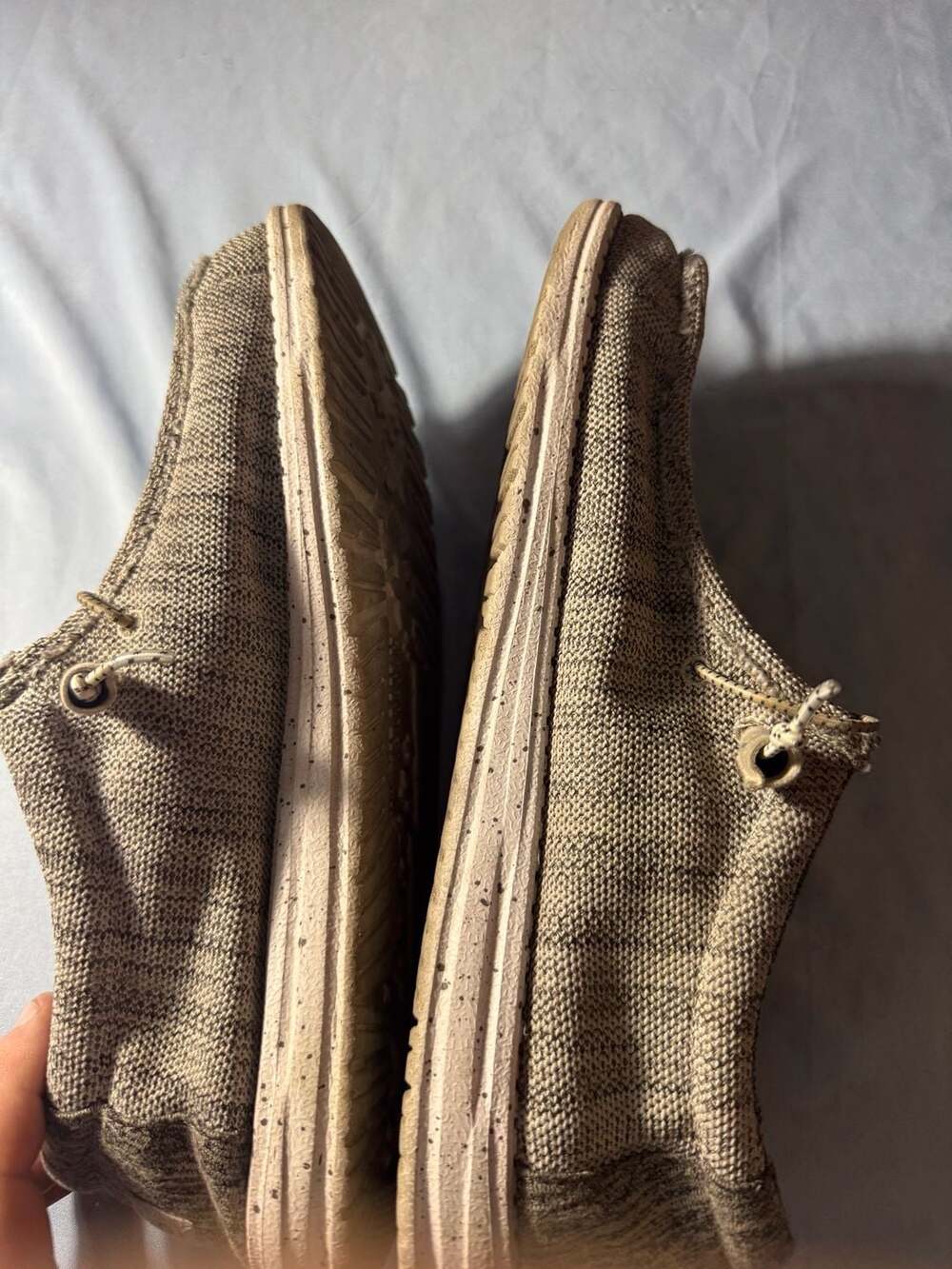 Hey Dude Wally Eco Knit Slip On Shoes Mens Size 14 - Picture 3 of 6